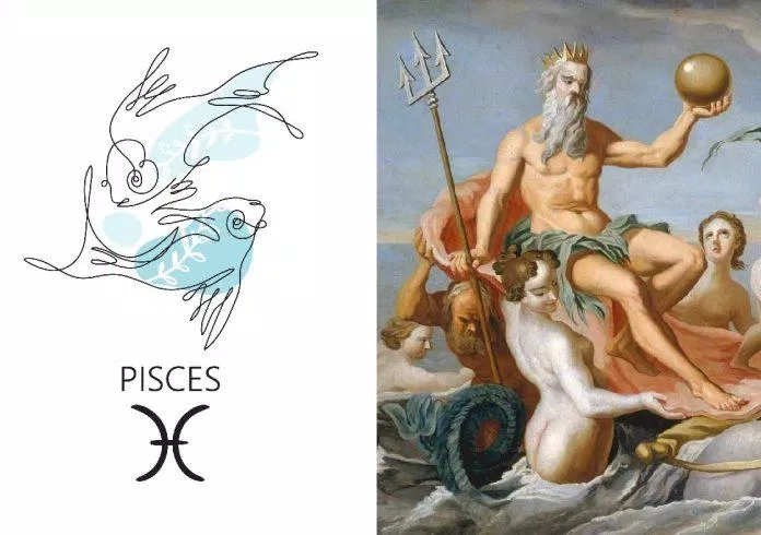 Song Ngư: Poseidon, vị thần của biển cả (Ảnh: Internet)