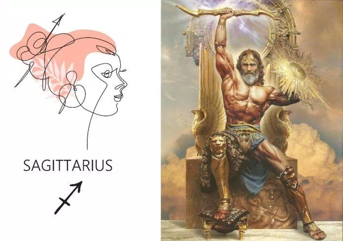 Nhân Mã: Zeus, Thần bầu trời và sấm sét (Ảnh: Internet)