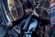 wednesday chơi cello (Nguồn: Internet)