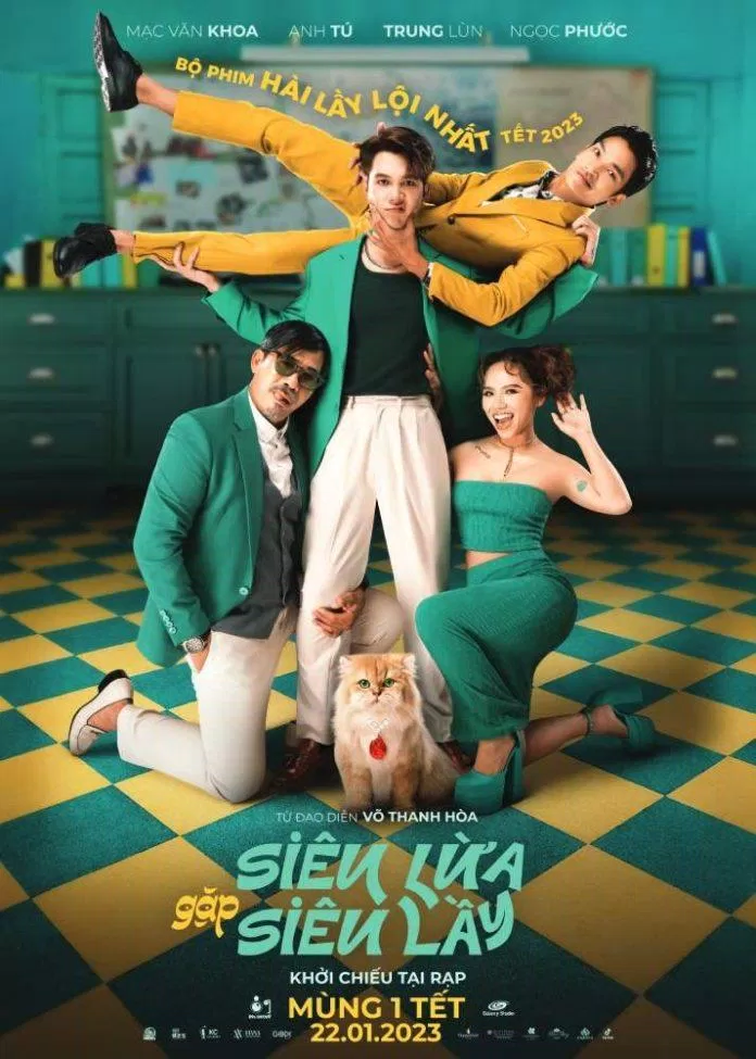 Poster phim Siêu lừa gặp siêu lầy. (Nguồn: Internet)