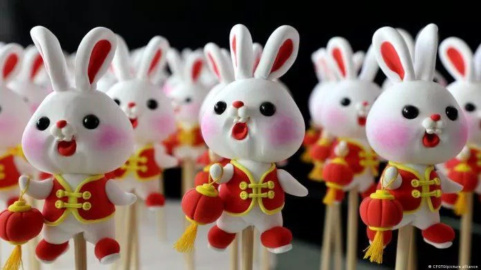 Trung Quốc, Nhật Bản, Hàn Quốc đều đón năm con thỏ. (Ảnh: Internet)