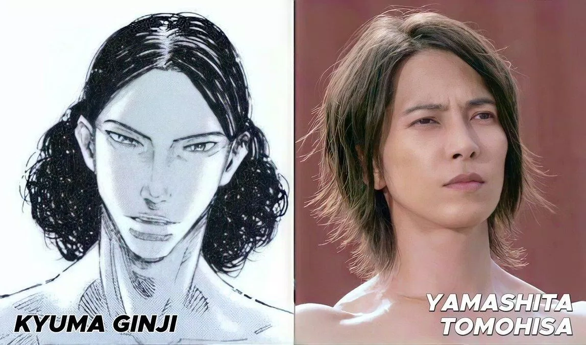 Kyuma trong Manga và Kyuma trong Netflix (nguồn: internet)