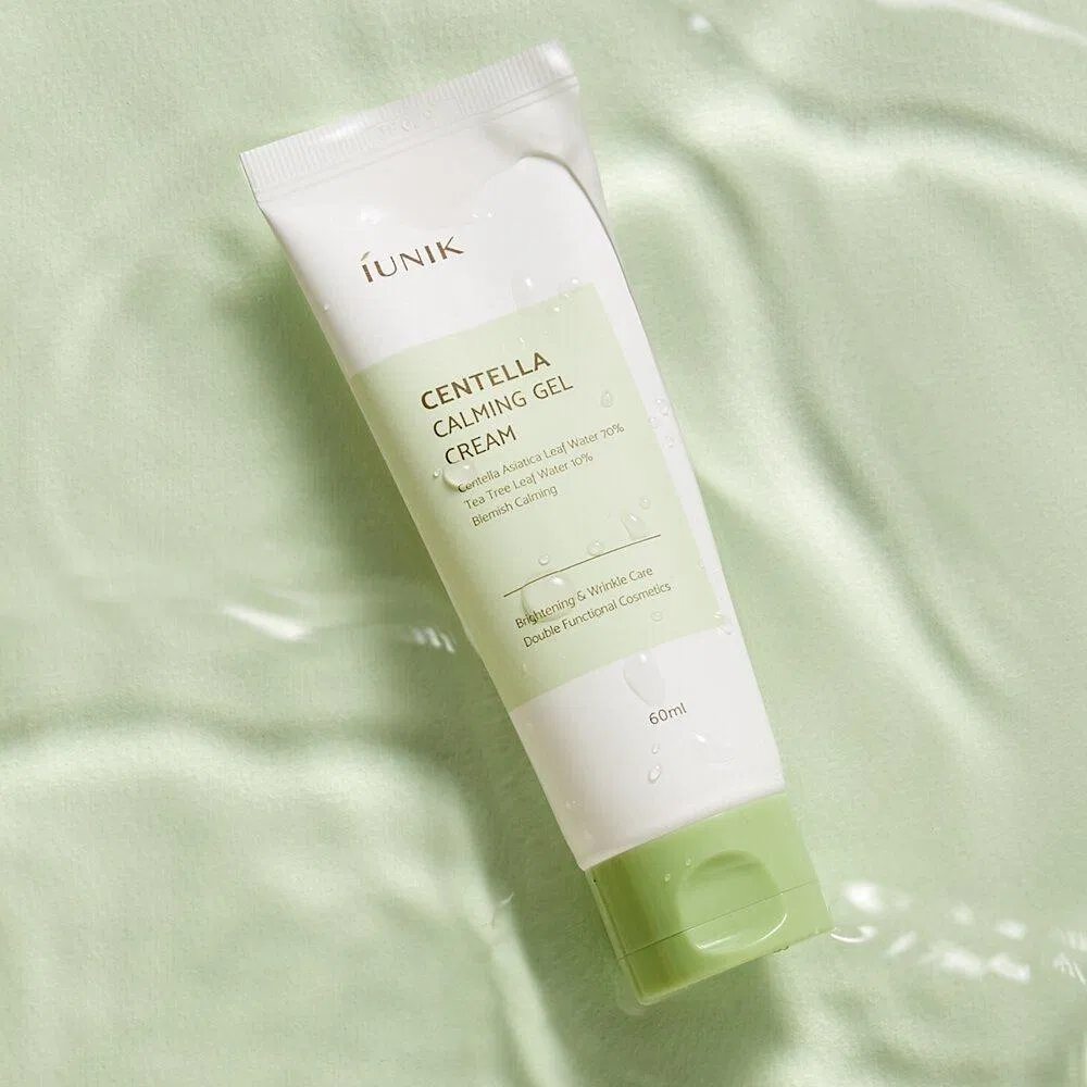 Bao bì sản phẩm kem dưỡng IUNIK Centella Calming Gel Cream (Ảnh: internet)