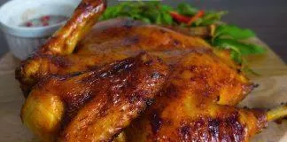 Bí kíp làm gà nướng nguyên con bằng nồi chiên không dầu vàng rụm, ngọt nước, không bị khô ( Nguồn: Internet )