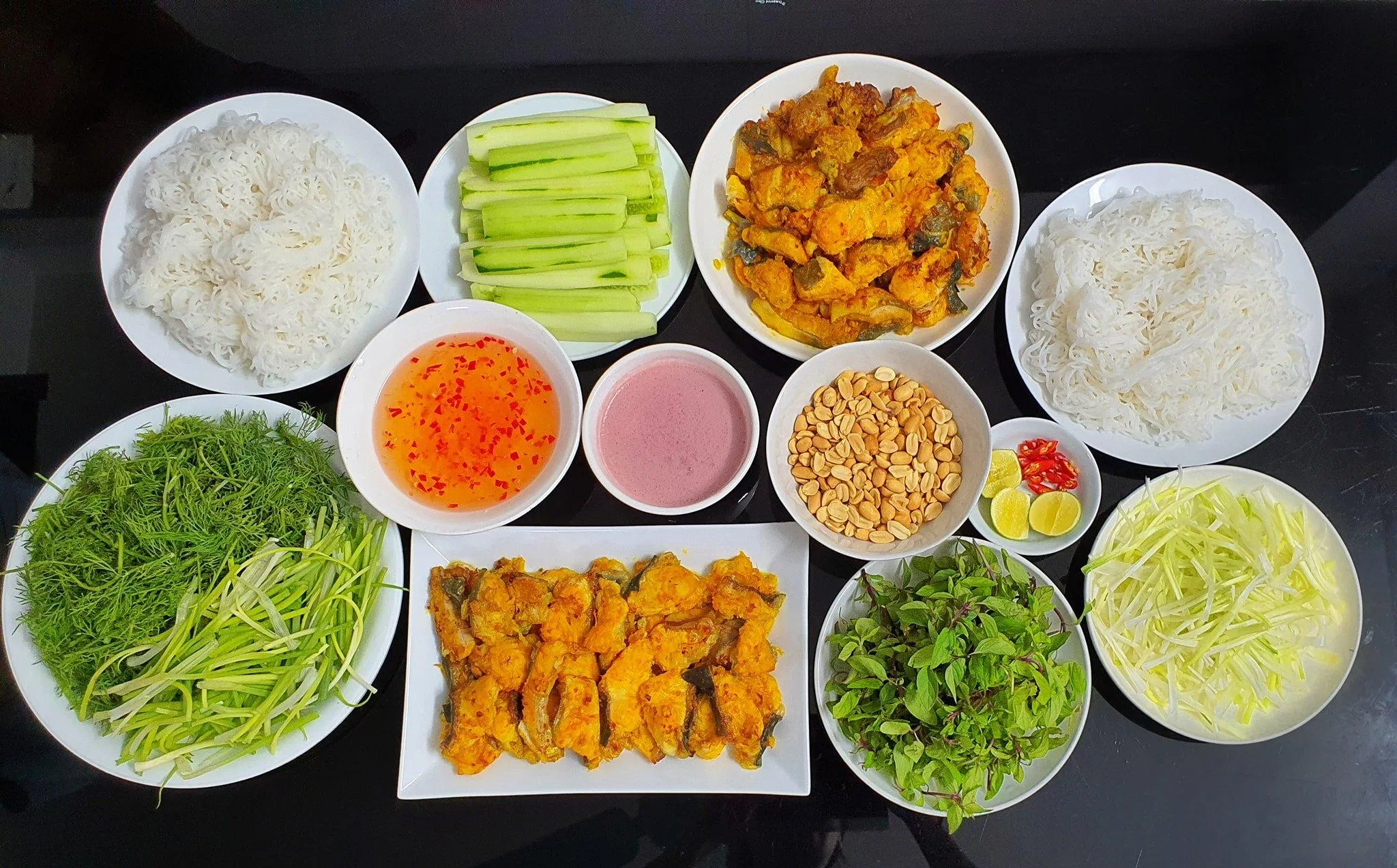 chả cá Hà Thành (Nguồn Facebook: Nguyệt Anh)
