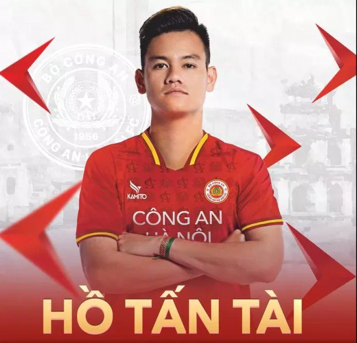 Trưa 17/1, CLB CAHN cũng thông báo Hồ Tấn Tài sẽ gia nhập tân binh V-League mùa giải 2023.  (Ảnh: Internet)