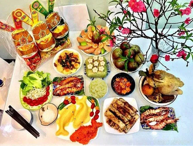 Mâm cúng ông Công, ông Táo. (Ảnh: Internet) Mâm cúng ông Công, ông Táo. (Ảnh: Internet)