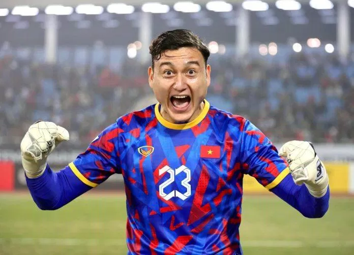 Tại AFF Cup 2022, thủ thành của Việt Nam đã lập kỉ lục khi có hơn 450 phút thi đấu chính thức giữ sạch lưới (Ảnh: Internet) Tại AFF Cup 2022, thủ thành của Việt Nam đã lập kỉ lục khi có hơn 450 phút thi đấu chính thức giữ sạch lưới (Ảnh: Internet)