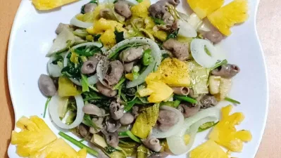 Dưa cải chua xào bao tử cá ( Nguồn:internet) Dưa cải chua xào bao tử cá ( Nguồn:internet)