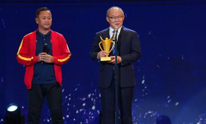 HLV Park Hang Seo đoạt giải Chuyên gia nước ngoài của năm (Ảnh: Internet)