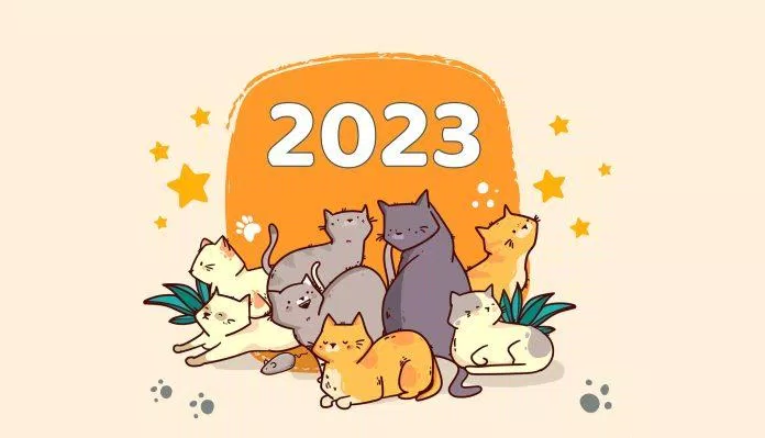 Hình nền Tết 2023 đẹp (Ảnh: Internet)