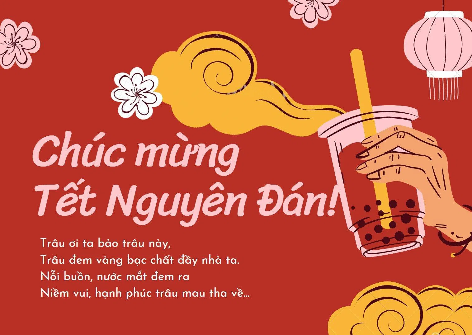 Hình nền Tết 2023 cute (Ảnh: Internet) Hình nền Tết 2023 cute (Ảnh: Internet)