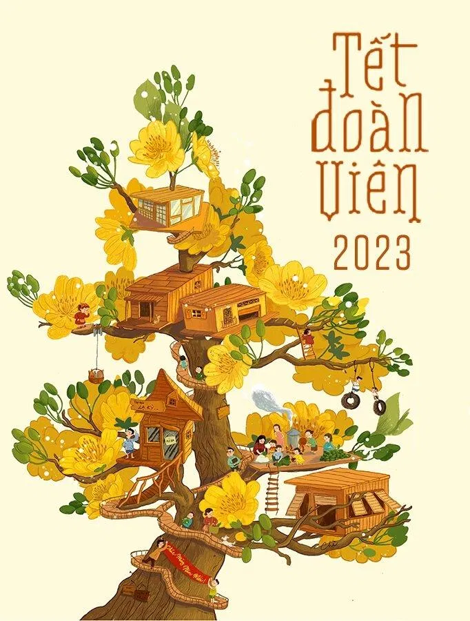 Hình nền điện thoại Tết 2023 đẹp mới nhất. (Ảnh: Internet) Hình nền điện thoại Tết 2023 đẹp mới nhất. (Ảnh: Internet)