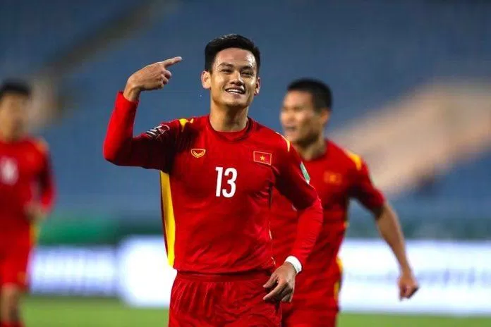 Anh đã có 16 lần khoác áo ĐT Việt Nam và ghi 4 bàn (Ảnh: Internet)
