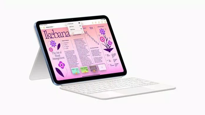 iPad 10 có đầy đủ phụ kiện giống như laptop (Ảnh: Internet)