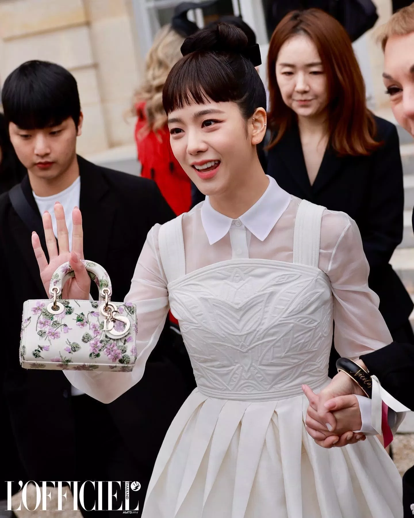 Jisoo BLACKPINK tại Paris Fashion Show của DIOR. (Ảnh: Internet)