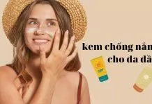 Kem chống nắng cho da dầu (Ảnh: Internet)