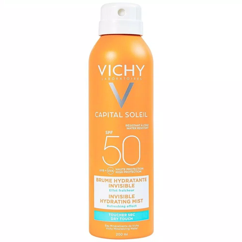 Xịt chống nắng Vichy Idéal Capital Soleil Invisible Hydrating Mist