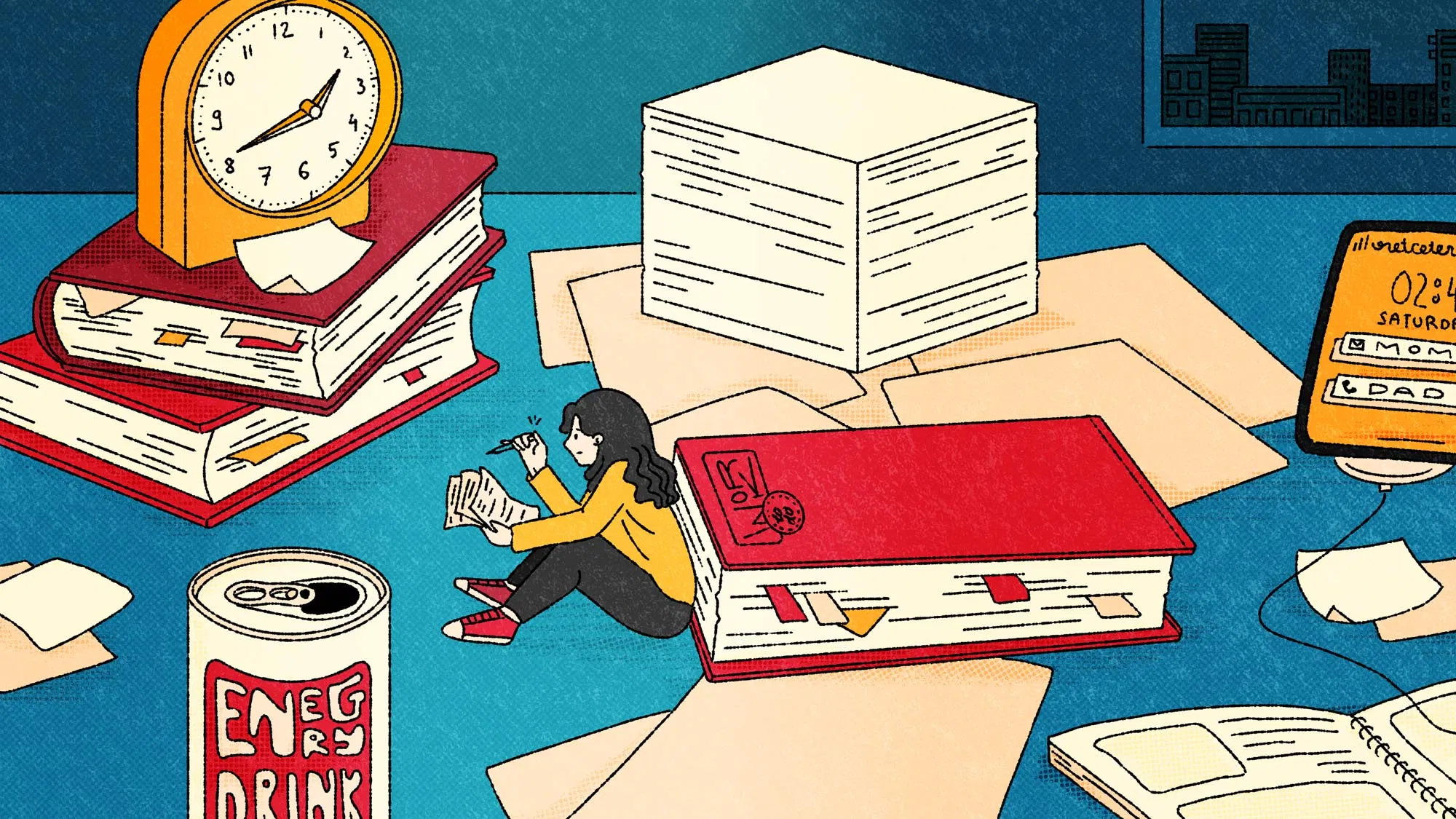 Làm việc quá sức. (Nguồn: Internet) Làm việc quá sức. (Nguồn: Internet)