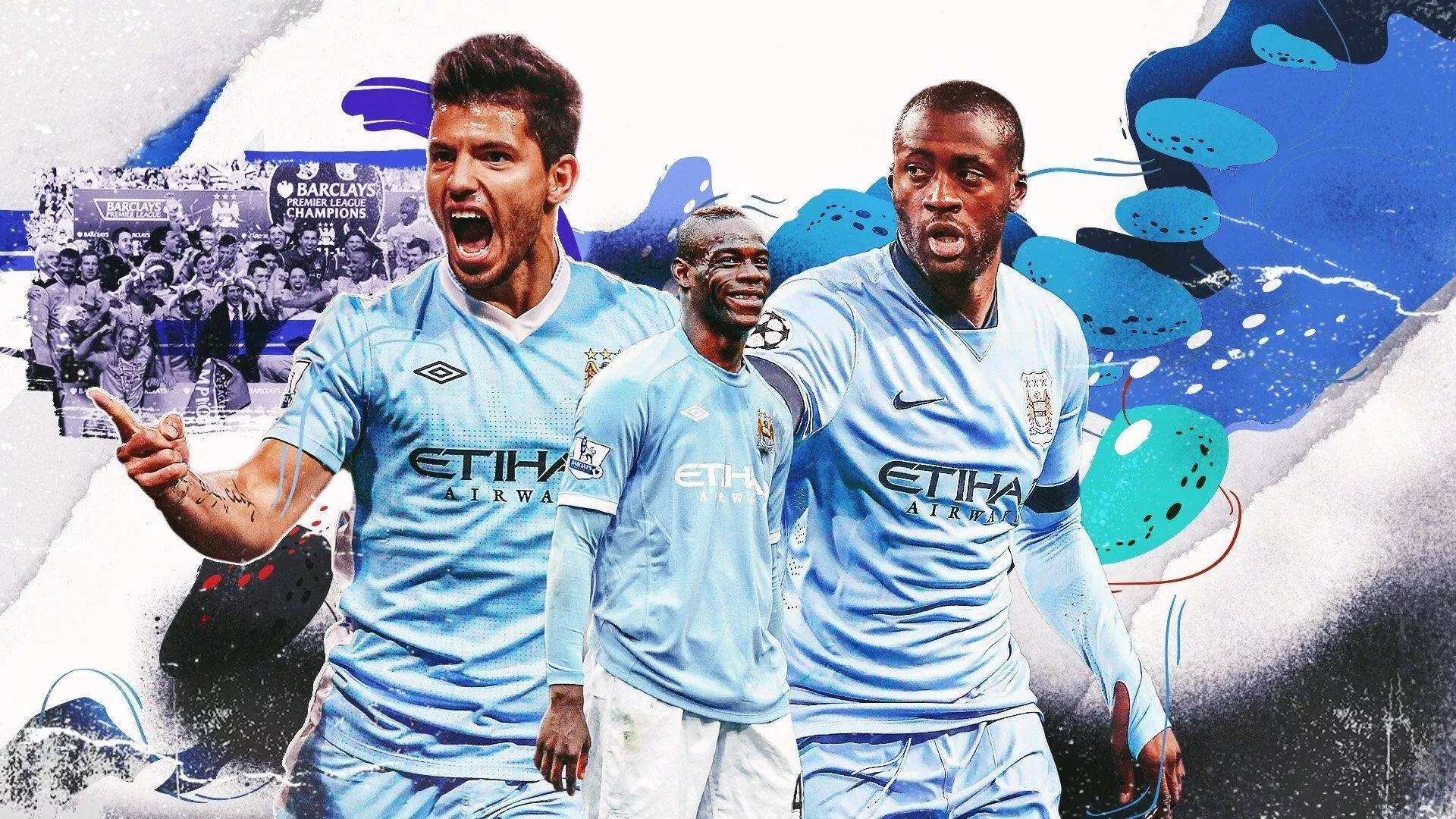 Man City kể từ khi được đầu tư mạnh mẽ từ giới cầm quyền Ả Rập đã trở thành đối thủ đáng gờm của Man Utd tại Premier League (Ảnh: Internet)