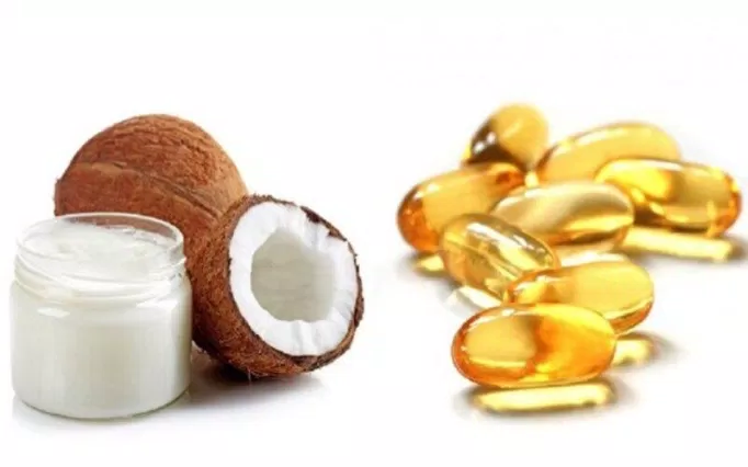 Bộ đôi dầu dừa và vitamin C cải thiện sức khoẻ làn da nhanh chóng, trẻ hoá làn da (Ảnh: Internet)
