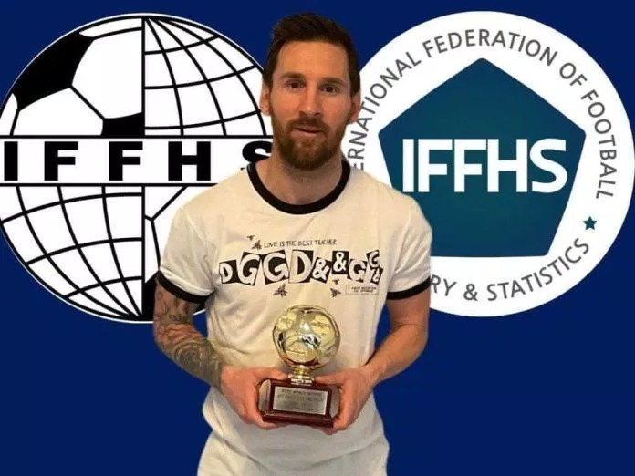 Messi lần đầu tiên đoạt giải thưởng cầu thủ xuất sắc nhất năm của IFFHS (Ảnh: Internet)