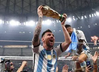Messi cùng các đồng đội giành chức vô địch World Cup 2022 (Ảnh: Internet)