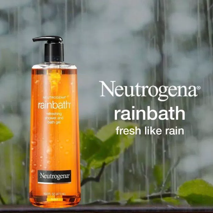 Cảm giác tươi mát và sảng khoái như cơn mưa sau khi sử dụng Neutrogena Rainbath Gel (Nguồn: Internet).