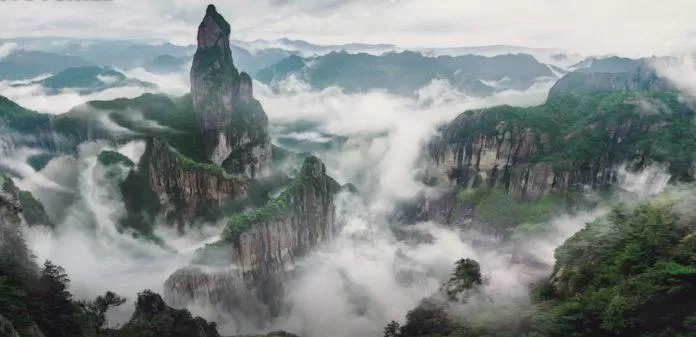 Ngoại cảnh đẹp xuất sắc của Thiếu niên ca hành 2022 (nguồn: Youku) Ngoại cảnh đẹp xuất sắc của Thiếu niên ca hành 2022 (nguồn: Youku)