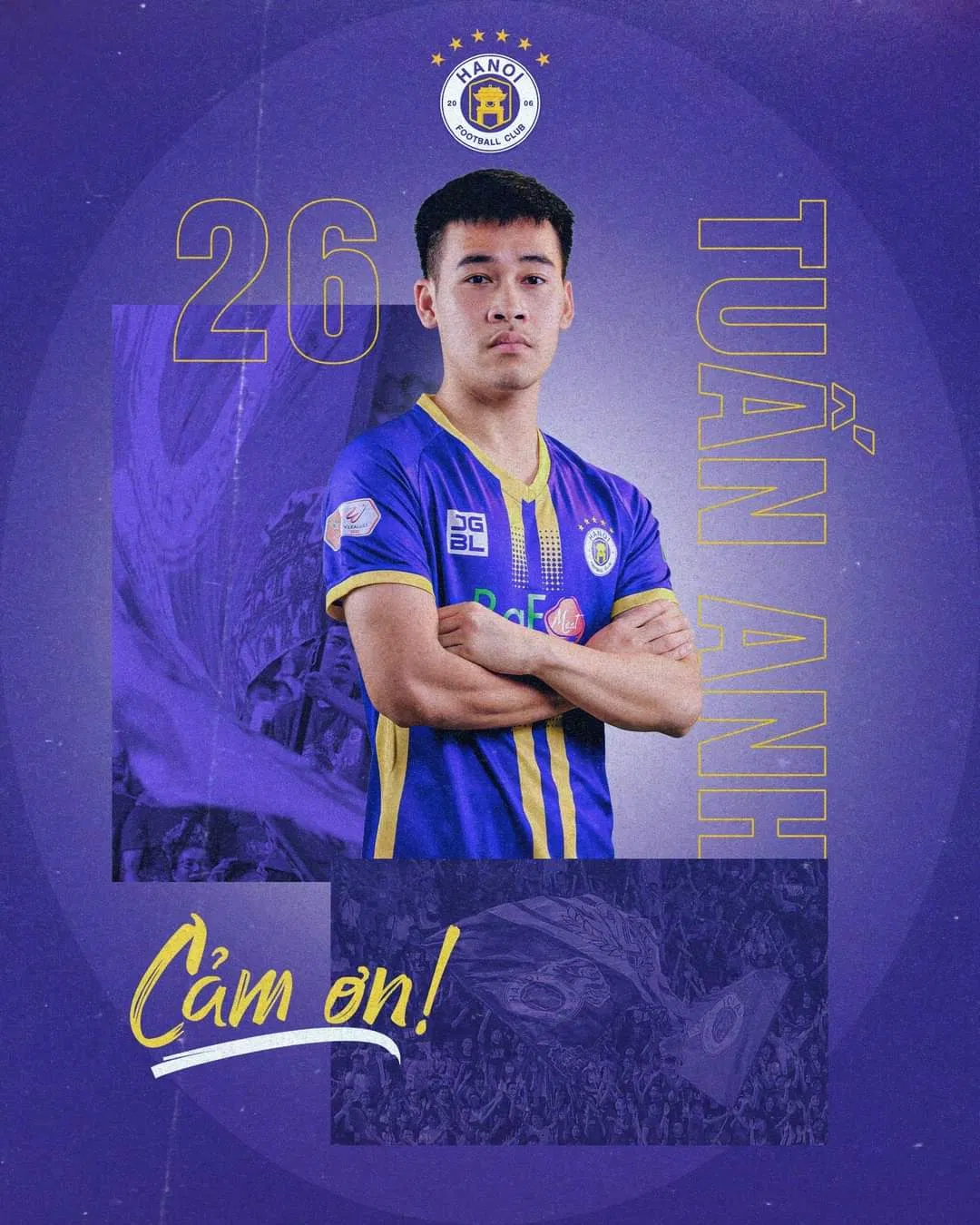 Tiền vệ trẻ Nguyễn Tuấn Anh chia tay CLB Hà Nội (Ảnh: Internet) Tiền vệ trẻ Nguyễn Tuấn Anh chia tay CLB Hà Nội (Ảnh: Internet)