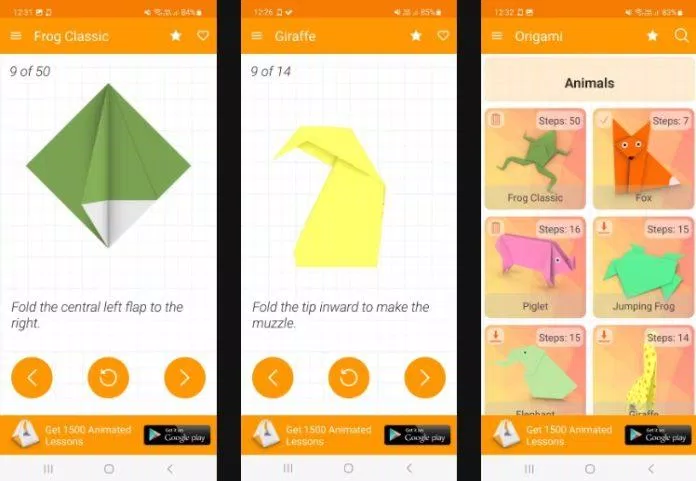 Ứng dụng How to Make Origami (Ảnh: Internet) Ứng dụng How to Make Origami (Ảnh: Internet)