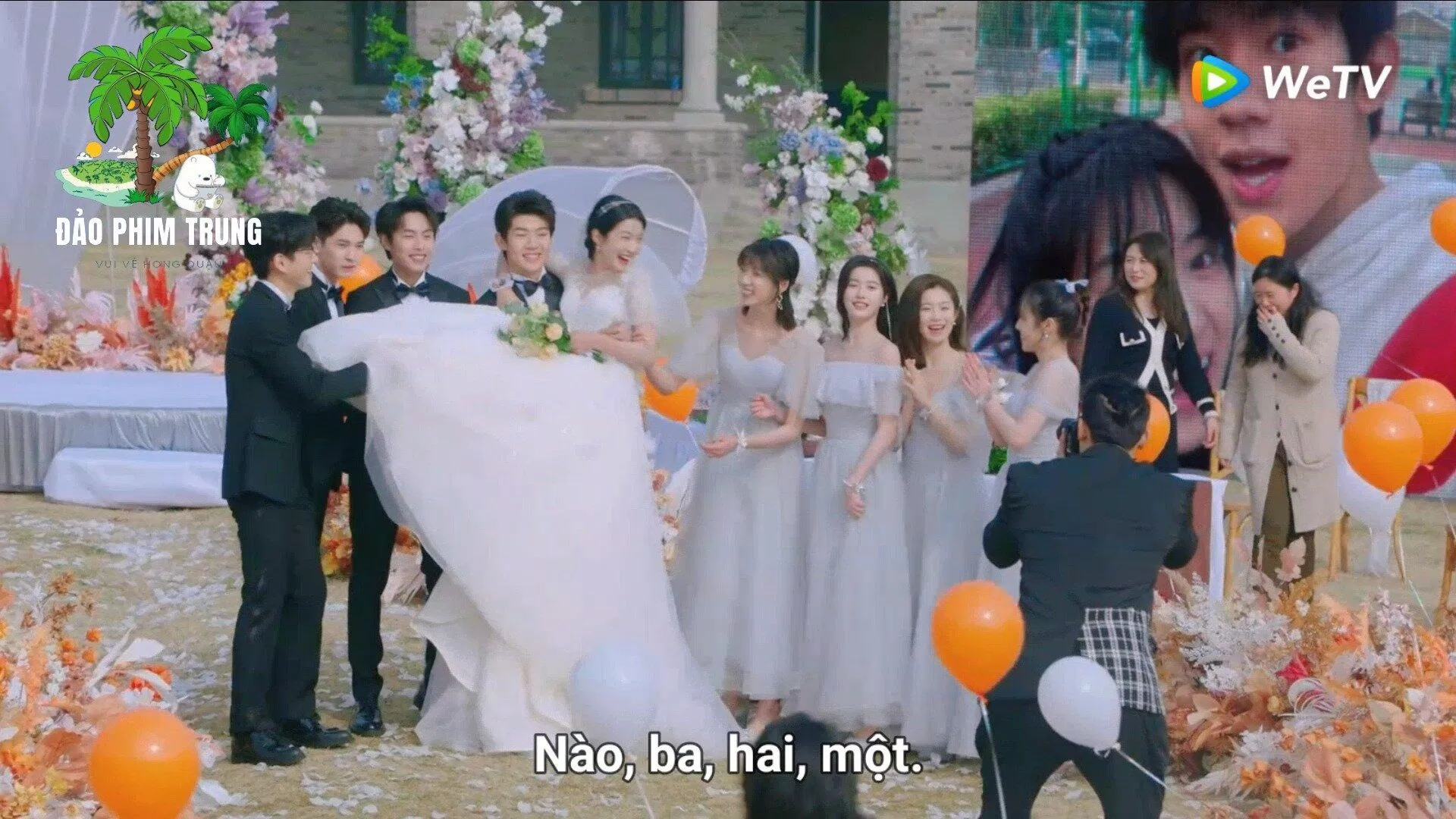 Phân cảnh tại hôn lễ của Qúy Quân Hành và Lâm Tích ( ảnh: internet).