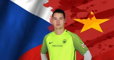 Thủ môn Filip Nguyễn mang 2 dòng máu Việt Nam - CH Czech (Ảnh: Internet) Thủ môn Filip Nguyễn mang 2 dòng máu Việt Nam - CH Czech (Ảnh: Internet)