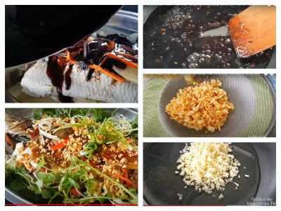 Phi tỏi và sốt cá