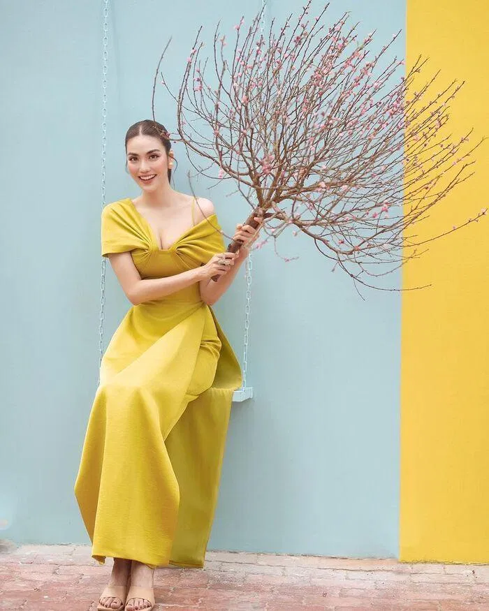 Phối đồ Tết 2023 cho tuổi Tý (Ảnh: Internet)