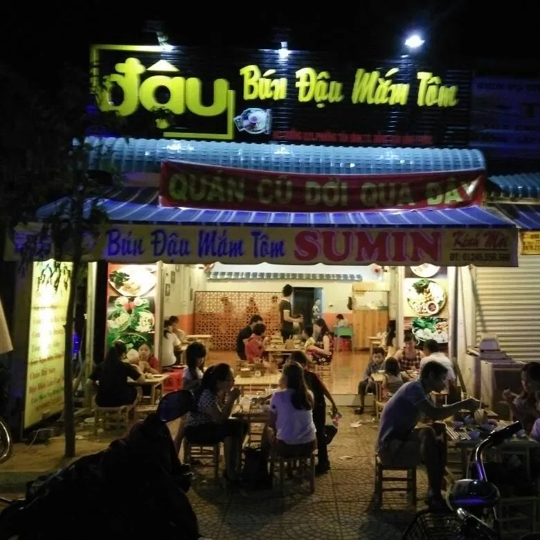 Quán bún đậu mắm tôm Sumin - Ảnh: internet