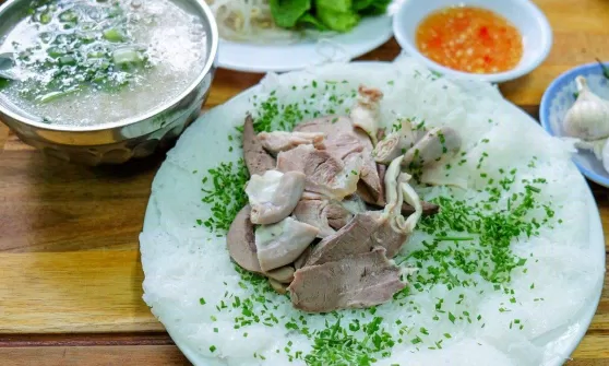 Bánh Hỏi Lòng Heo Quỳnh. (Nguồn ảnh: Internet)