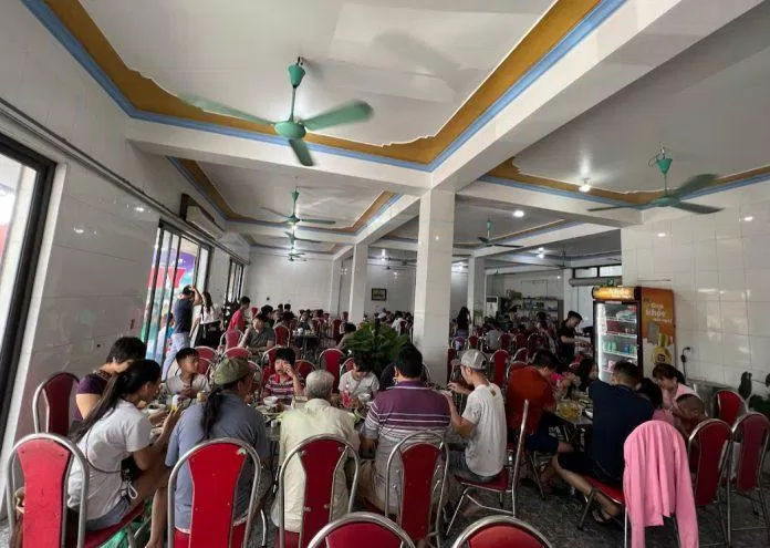 Không gian bên trong của nhà hàng. (Ảnh: Internet)