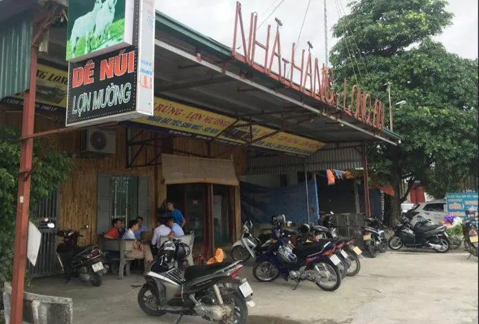 Không gian bên ngoài của nhà hàng. (Ảnh: Internet)