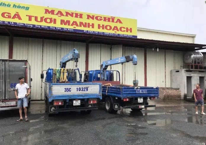 Không gian bên ngoài của nhà hàng. (Ảnh: Internet)