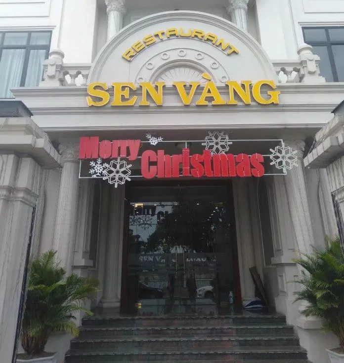 Không gian bên ngoài của nhà hàng. (Ảnh: Internet)