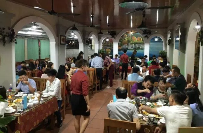Không gian bên trong của nhà hàng. (Ảnh: Internet)