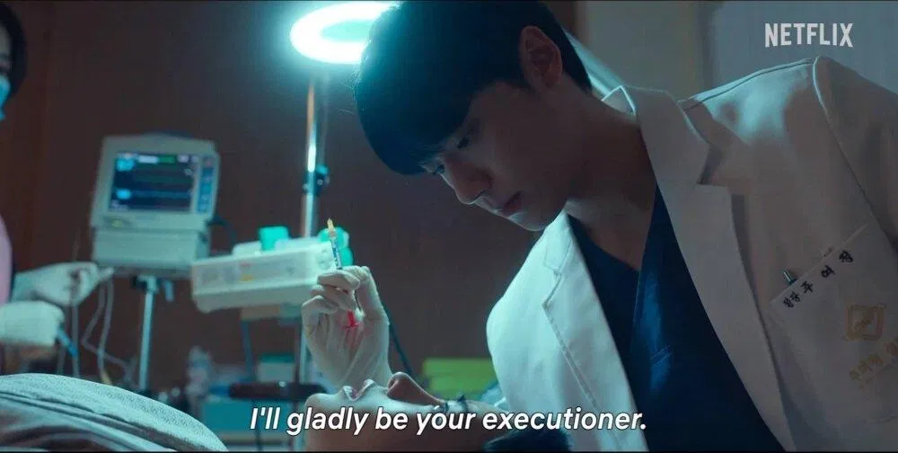 Joo Yeo Jeong có thực sự trở thành đao phủ của Dong Eun? (Ảnh: Internet) Joo Yeo Jeong có thực sự trở thành đao phủ của Dong Eun? (Ảnh: Internet)