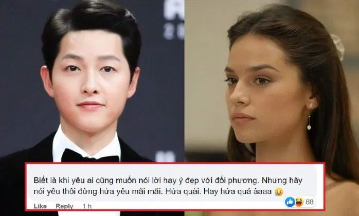Cư dân mạng vẫn chỉ trích mối quan hệ mới của Song Joong Ki. (Ảnh: Internet) Cư dân mạng vẫn chỉ trích mối quan hệ mới của Song Joong Ki. (Ảnh: Internet)