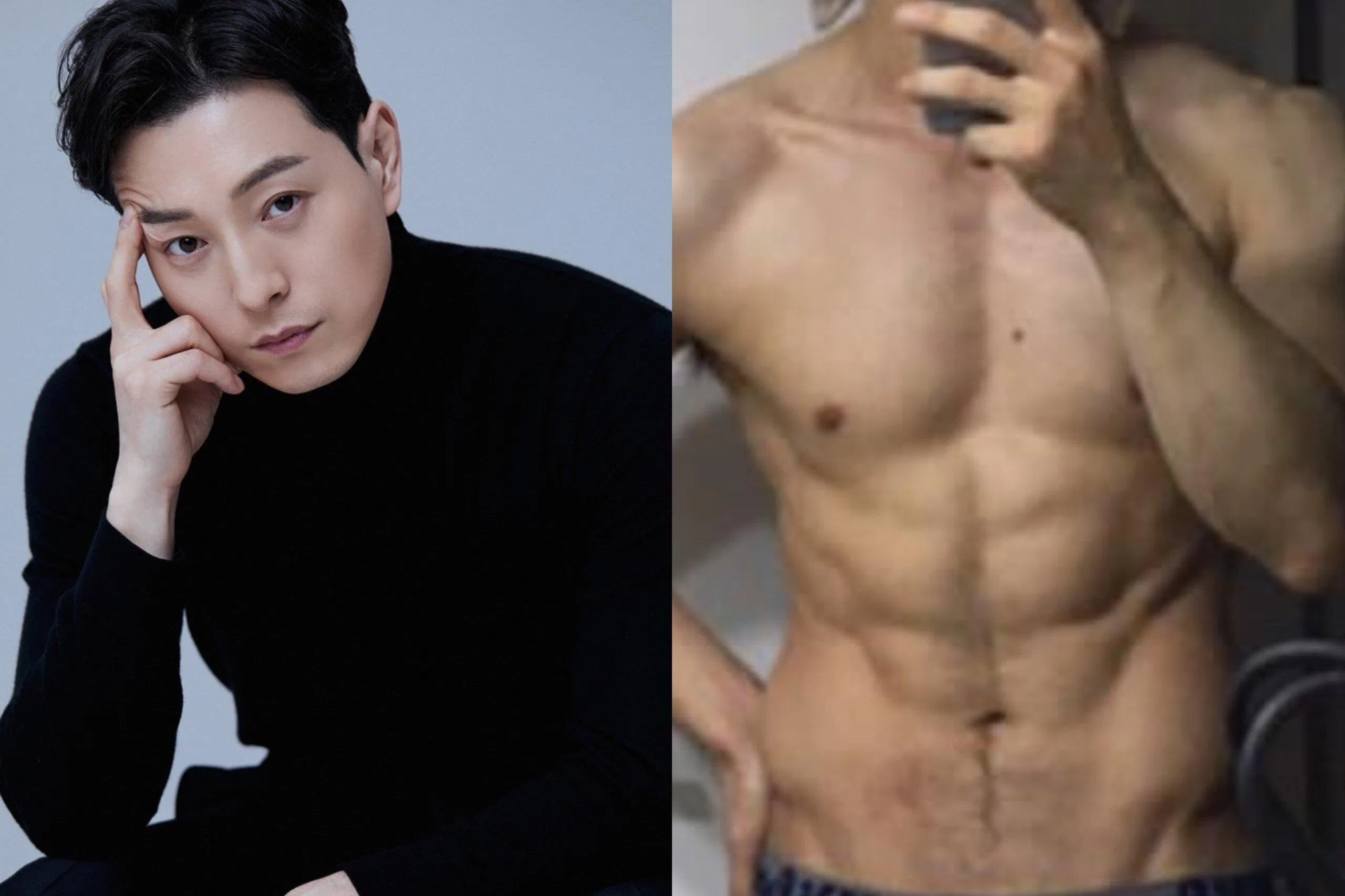 Jung Sung Il sẽ tuyết lộ cách luyện cơ bụng trong 8 tuần. (Ảnh: Internet)