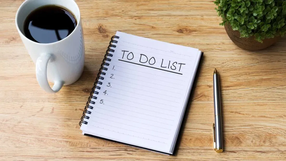 Chia nhỏ công việc bằng cách lập to-do-list! (Ảnh: Internet) Chia nhỏ công việc bằng cách lập to-do-list! (Ảnh: Internet)