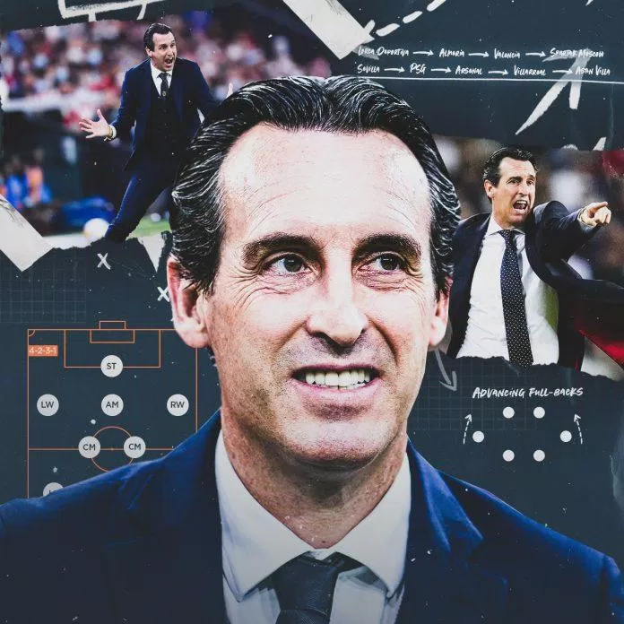 Unai Emery trở lại Premier League và đang dần đưa Aston Villa trở lại đúng quỹ đạo của đội bóng này (Ảnh: Internet) Unai Emery trở lại Premier League và đang dần đưa Aston Villa trở lại đúng quỹ đạo của đội bóng này (Ảnh: Internet)