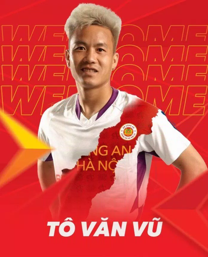 Tô Văn Vũ gia nhập CLB CAHN từ mùa giải 2023 (Ảnh: Internet) Tô Văn Vũ gia nhập CLB CAHN từ mùa giải 2023 (Ảnh: Internet)
