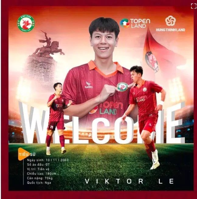 Viktor Le - CLB Bình Định (Ảnh: Internet) Viktor Le - CLB Bình Định (Ảnh: Internet)