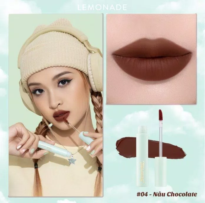 Màu #04 Nâu chocolate Màu #04 Nâu chocolate